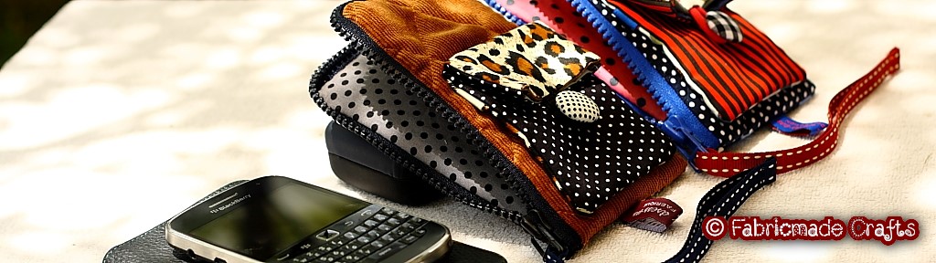 Fabricmade Crafts Handphone Holder