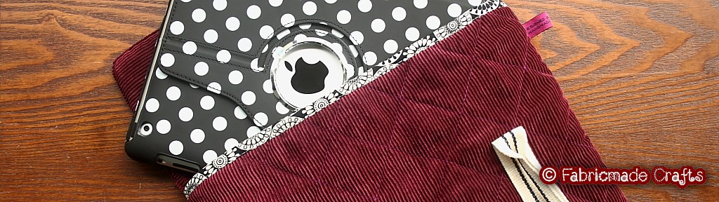 Fabricmade Crafts Tablet Computer Holder